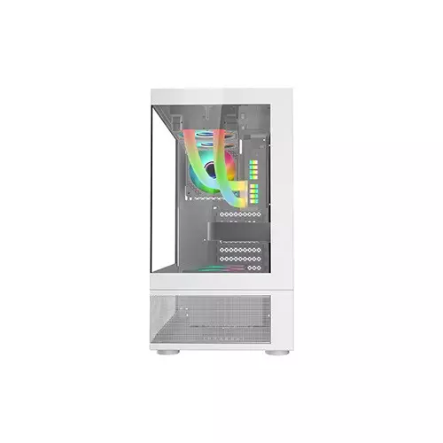 1STPLAYER Mi7-A ATX RGB Gaming Case (White)-gallery-2