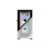 1STPLAYER D7 M-ATX RGB Gaming Case (White)-2