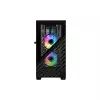 1STPLAYER D7 M-ATX RGB Gaming Case (Black)-3