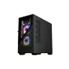 1STPLAYER D7 M-ATX RGB Gaming Case (Black)-4