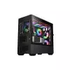 1STPLAYER D7 M-ATX RGB Gaming Case (Black)-5