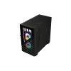 1STPLAYER D7 M-ATX RGB Gaming Case (Black)-6