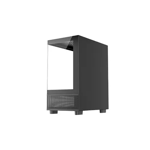 1stplayer MI2-A M-ATX Mid Tower Gaming Desktop Case (Black)-gallery-3