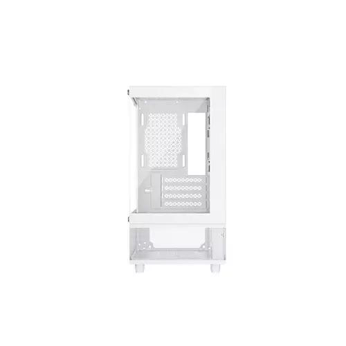 1stplayer MI2-A M-ATX Mid Tower Gaming Desktop Case (White)-4