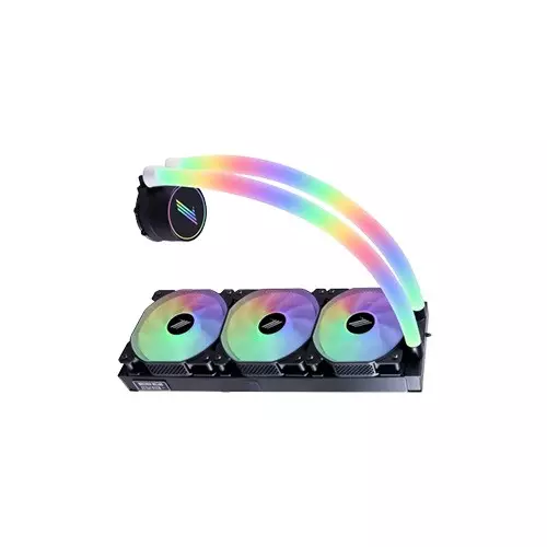 1stplayer MT360 Mothra ARGB Liquid CPU Cooler (Black)-2
