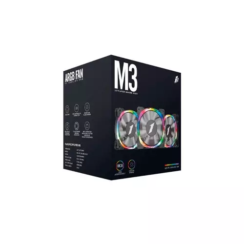 1STPLAYER M3 ARGB 120MM ARGB FAN-1