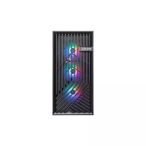 1stplayer FD8 Mid Tower PC Gaming Case Black-1
