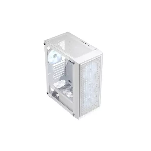 1stPlayer GO6 Mid Tower ATX Gaming Case White-gallery-2