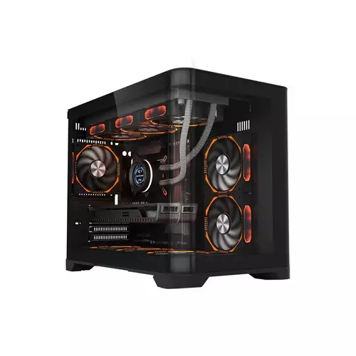 1stplayer UV6 M-ATX Mid Tower Desktop PC