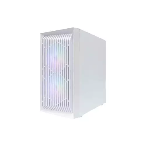 1STPLAYER BS-2 mATX Gaming White Case-1