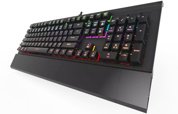 GAMDIAS GKB3000 HERMES 7 Color Backlit RGB Gaming Mechanical Keyboard