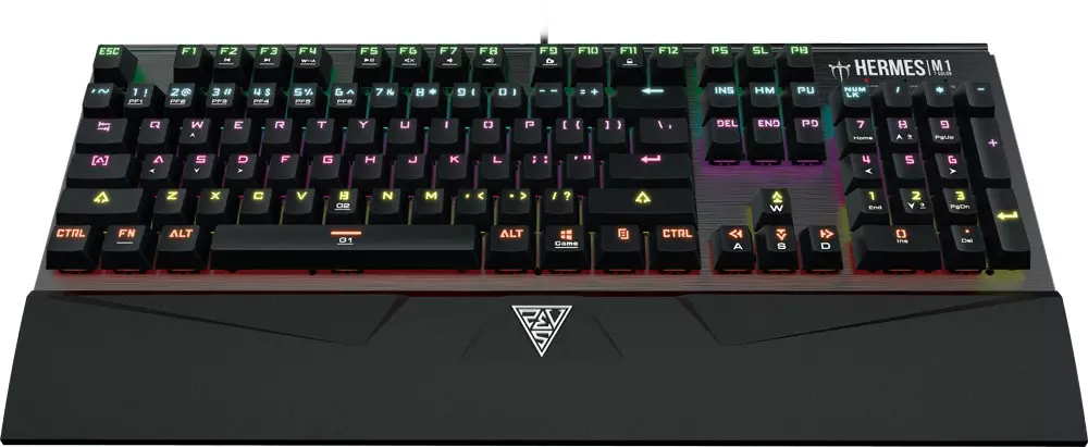 GAMDIAS Hermes M1 7 Color Mechanical Gaming Keyboard
