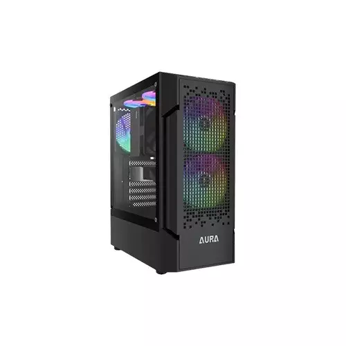 Gamdias AURA GC7 RGB ATX Mid-Tower Gaming Case With 250W PSU - 1