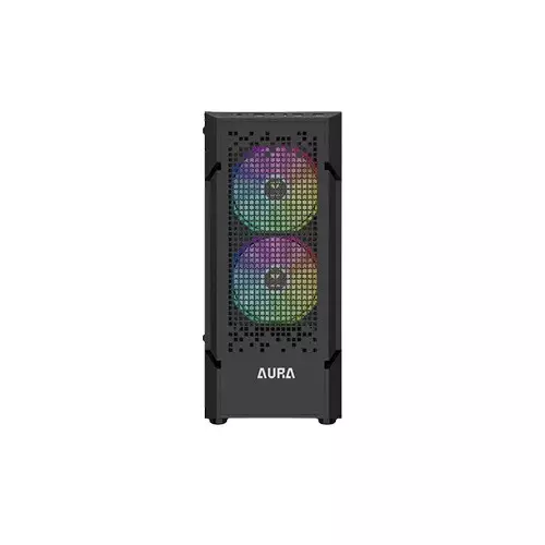 Gamdias AURA GC7 RGB ATX Mid-Tower Gaming Case With 450W PSU (Black) - 2