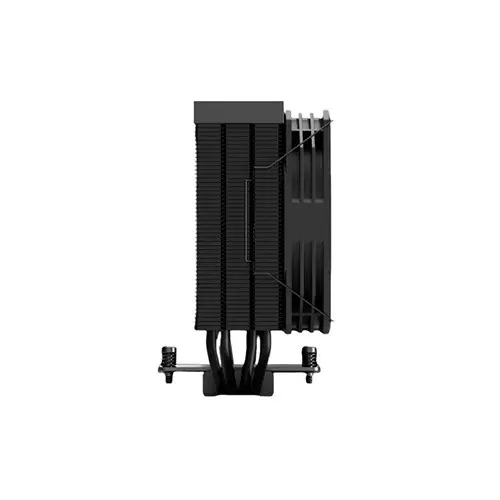 Gamdias Boreas E2 41D 120mm PWM Fan 4 Heat Pipes Single Tower Air CPU Cooler (Black) with Digital Display-gallery-2