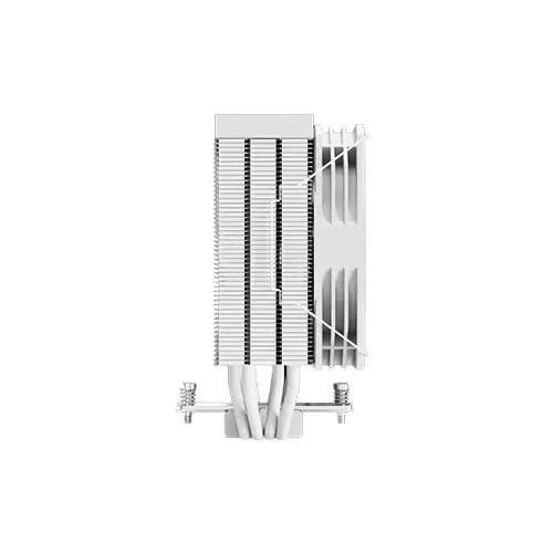 Gamdias BOREAS E2-41D WH 120mm PWM Fan 4 Heat Pipes Single Tower Air CPU Cooler (White) with Digital Display-gallery-3