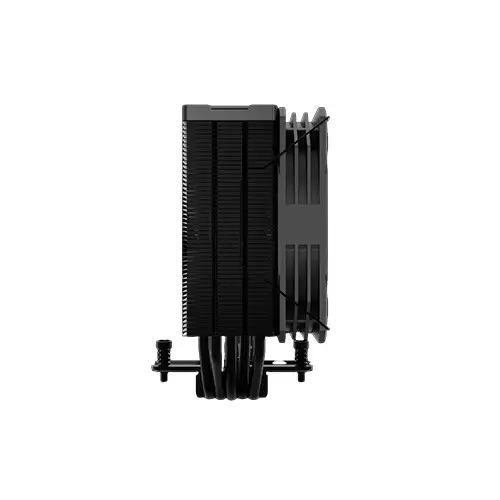 Gamdias BOREAS M2-510 120mm Hydraulic Bearing PWM Fan 5 Copper Heat Pipes Single Tower Air CPU Cooler (Black)-gallery-4