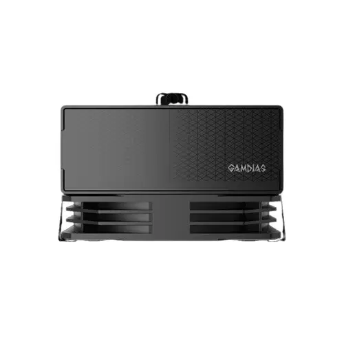 Gamdias BOREAS M2-510 120mm Hydraulic Bearing PWM Fan 5 Copper Heat Pipes Single Tower Air CPU Cooler (Black)-gallery-5