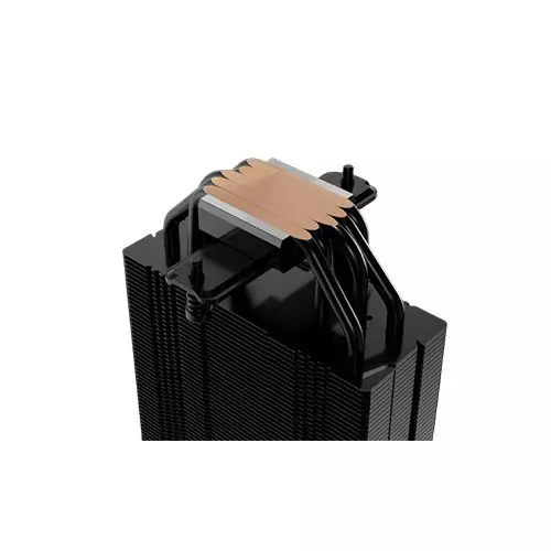 Gamdias BOREAS M2-510 120mm Hydraulic Bearing PWM Fan 5 Copper Heat Pipes Single Tower Air CPU Cooler (Black)-gallery-6