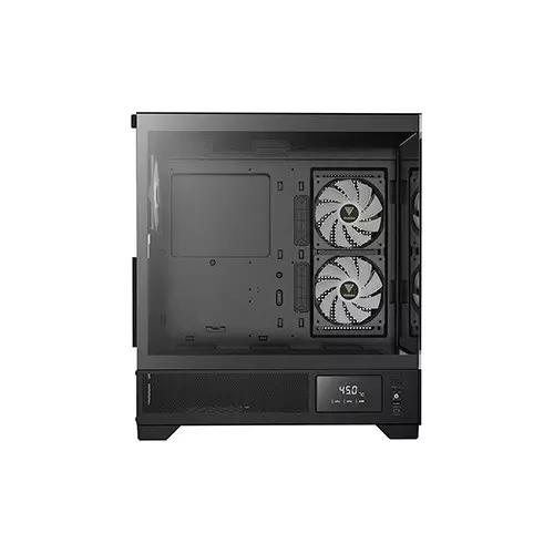 Gamdias ATLAS M1 Built-in 120mm 3 ARGB PWM Fans ATX Mid-Tower Gaming Casing (Black) - 1