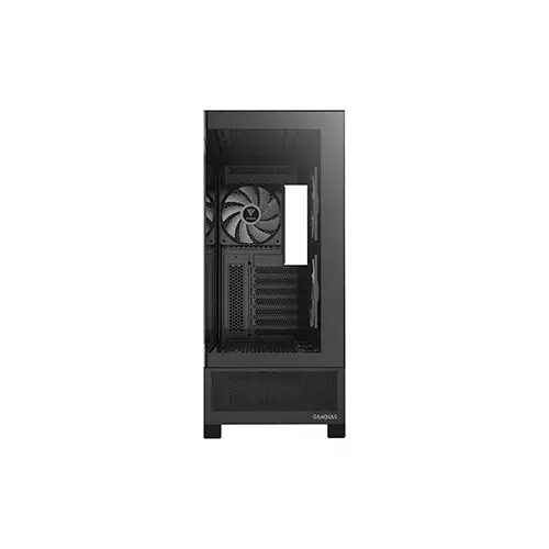 Gamdias ATLAS M1 Built-in 120mm 3 ARGB PWM Fans ATX Mid-Tower Gaming Casing (Black) - 2