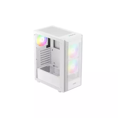 Gamdias AURA GC6 ARGB Fine Mesh ATX Mid-Tower Gaming Case (White)-1