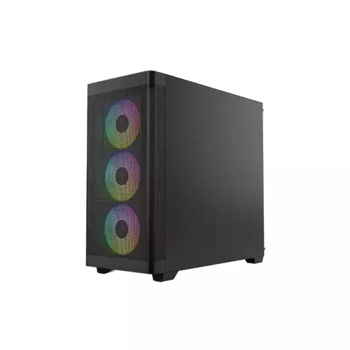 Gamdias ATHENA M3 ARGB Built-in 4 PWM Fans E-ATX Mid-Tower Gaming Casing (Black)-gallery-2