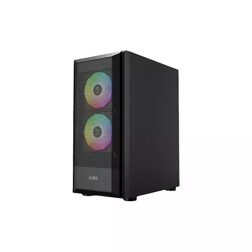 Gamdias AURA GC6 ARGB Fine Mesh ATX Mid-Tower Gaming Case (Black)-1
