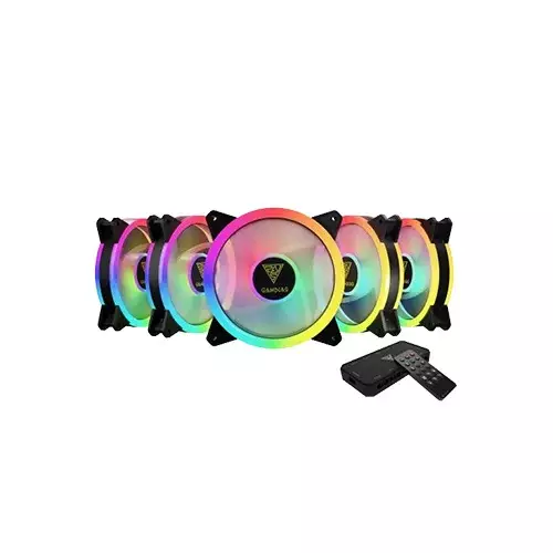 Gamdias AEOLUS M2-1205R RGB Cooling Case Fan