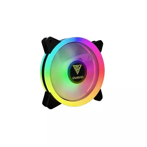 Gamdias AEOLUS M2-1205R RGB Cooling Case Fan-1