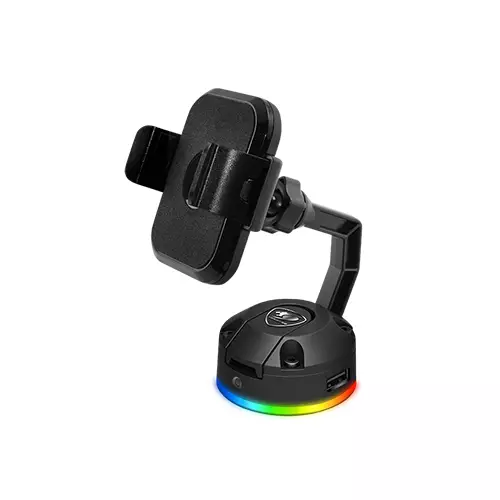 Cougar BUNKER M RGB Wireless Mobile Charging Stand with USB Hub-1