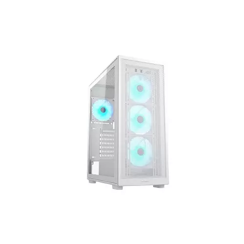 COUGAR MX220 RGB Mid Tower ATX Gaming Case (White)