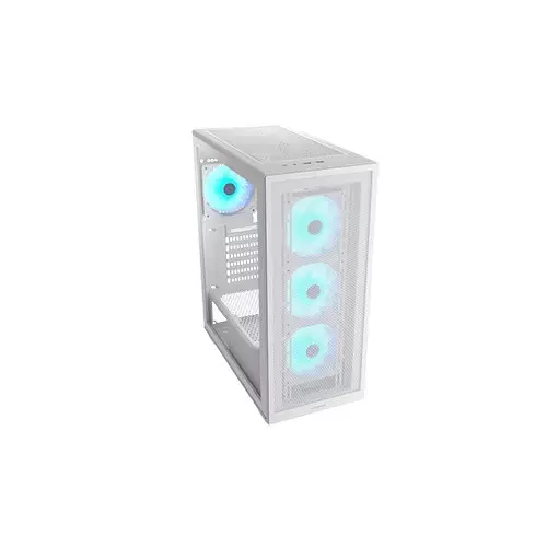 COUGAR MX220 RGB Mid Tower ATX Gaming Case (White)-gallery-1
