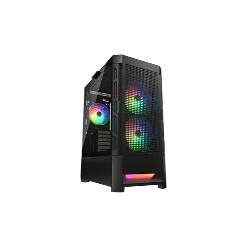 COUGAR Airface RGB Mid-Tower ATX Computer Case (Black)