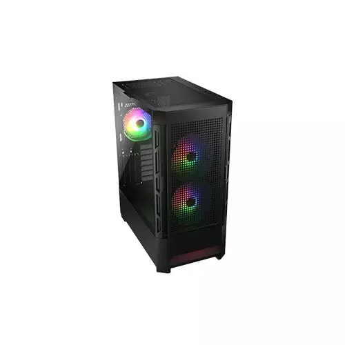COUGAR Airface RGB Mid-Tower ATX Computer Case (Black)-gallery-3