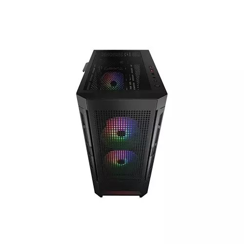 COUGAR Airface RGB Mid-Tower ATX Computer Case (Black)-gallery-4