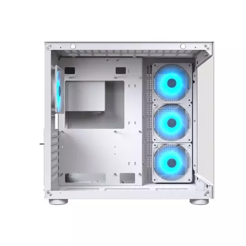 Cougar FV150 RGB Mid Tower Micro ATX Dual Chamber Computer Case-gallery-4