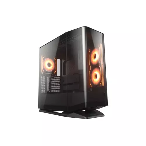 Cougar FV270 RGB Mid Tower M-ATX Computer Case-Black