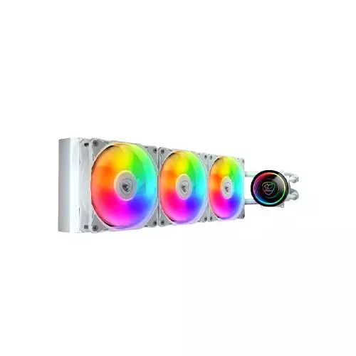 Cougar POSEIDON ELITE 360mm ARGB High Performance AIO Liquid Cooler (white)-1