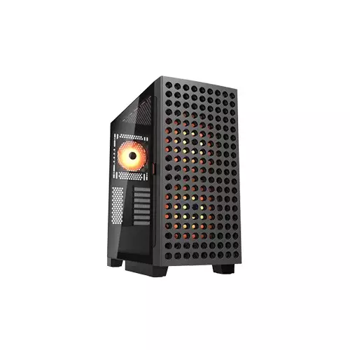 Cougar AIRFACE ECO RGB Micro ATX Mid Tower Gaming Case Black