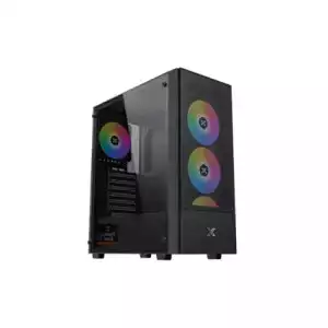 Xigmatek Hero II Air ARGB M-ATX Mid-Tower Gaming Case - Black