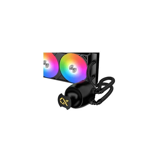 Xigmatek Connect Pro 360 ARGB AIO Liquid CPU Cooler with Digital Display - 2