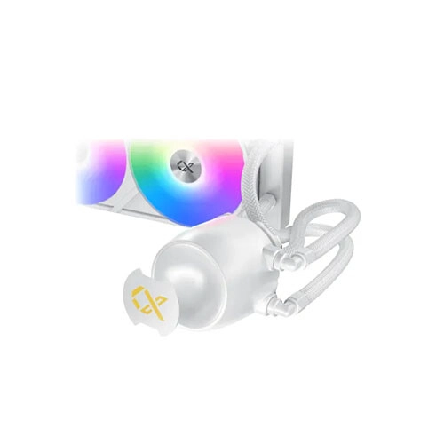 Xigmatek Connect Pro 360 Arctic ARGB Liquid CPU Cooler with 7″ Multi Display - 2