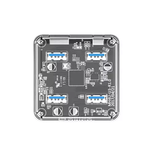 Orico MH4UC-C3 4-Port Transparent USB 3.0 Hub-gallery-1