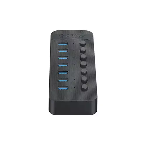 ORICO CT2U3-7AB 7-Port USB3.0 Hub with Individual Switches-gallery-1
