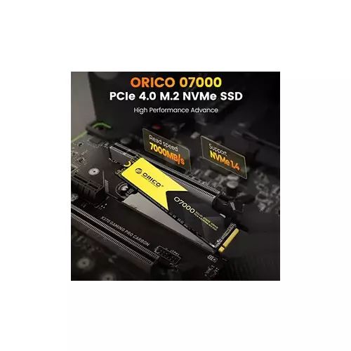 Orico O7000-512GB 4.0 PCIe M.2 NVMe SSD - 1