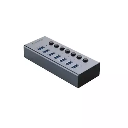 ORICO BT2U3-7AB 7-Port USB3.0 Hub with Individual Switches
