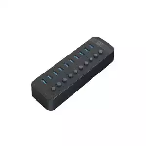Orico CT2U3-10AB 10 Port USB 3.0 Hub With Individual Switch