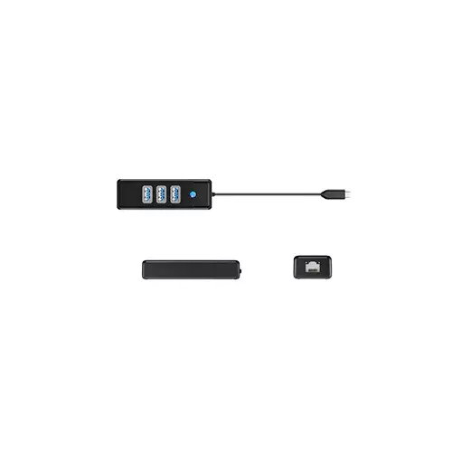 Orico PW3UR-C3 4-Port USB3.0 Hub And Gigabit Ethernet Port - 3