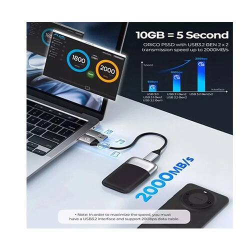 ORICO M20 512GB Portable SSD - 2